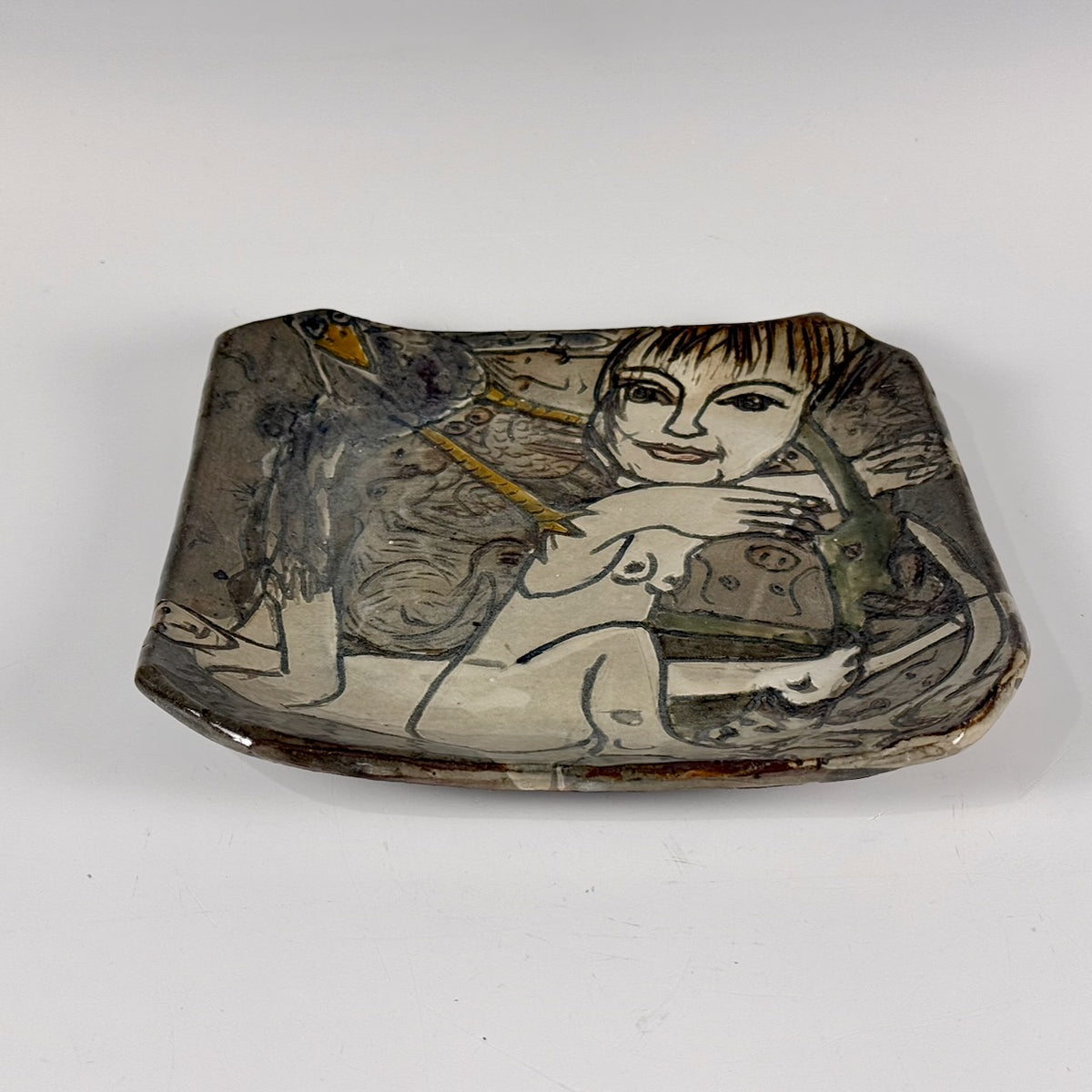 Mike Norman illustrated tray