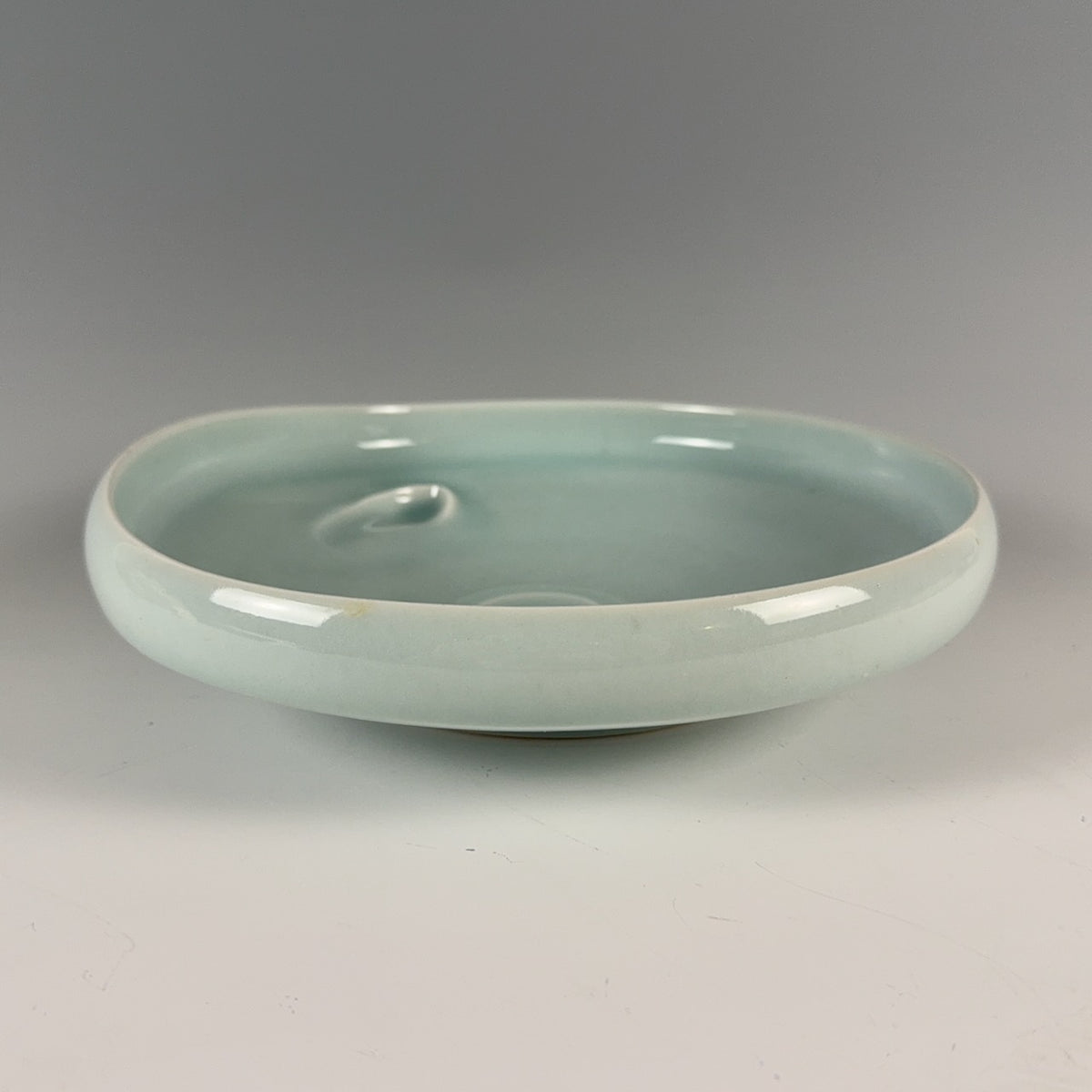 Chris Staley porcelain low bowl