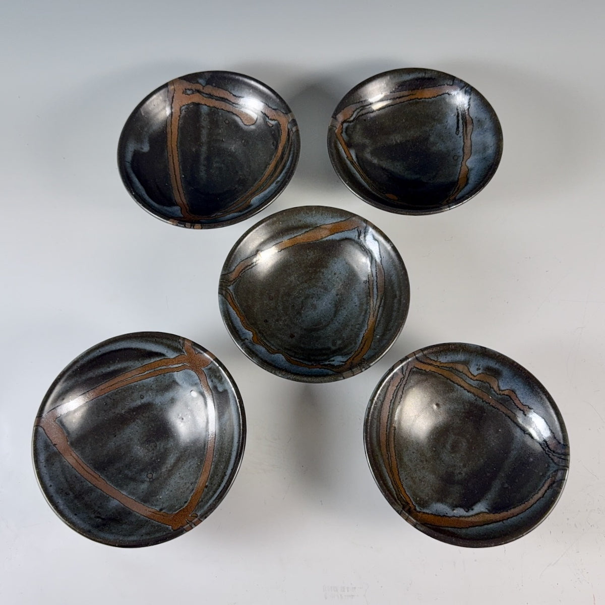 Guillermo Cuellar bowls, set of 5