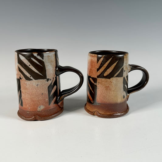 Sarah Dudgeon mugs, set of two