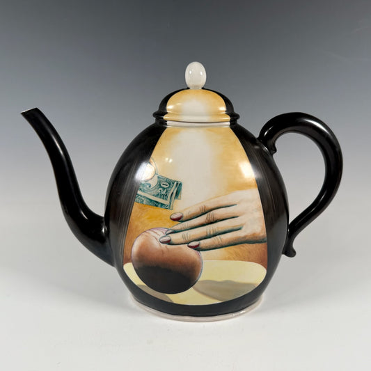 Kurt Weiser large sculptural teapot