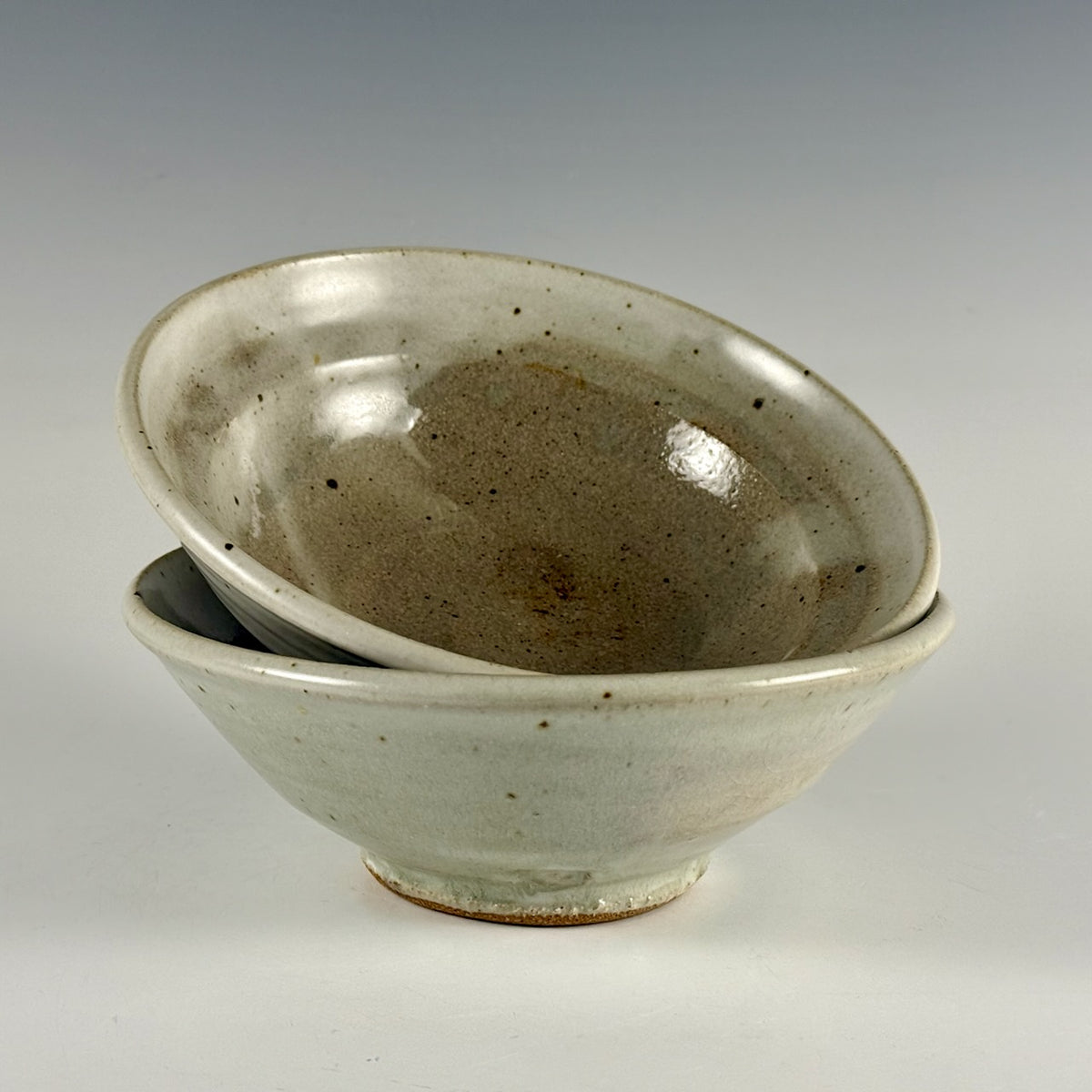 Warren MacKenzie medium bowls set, 1 of 2