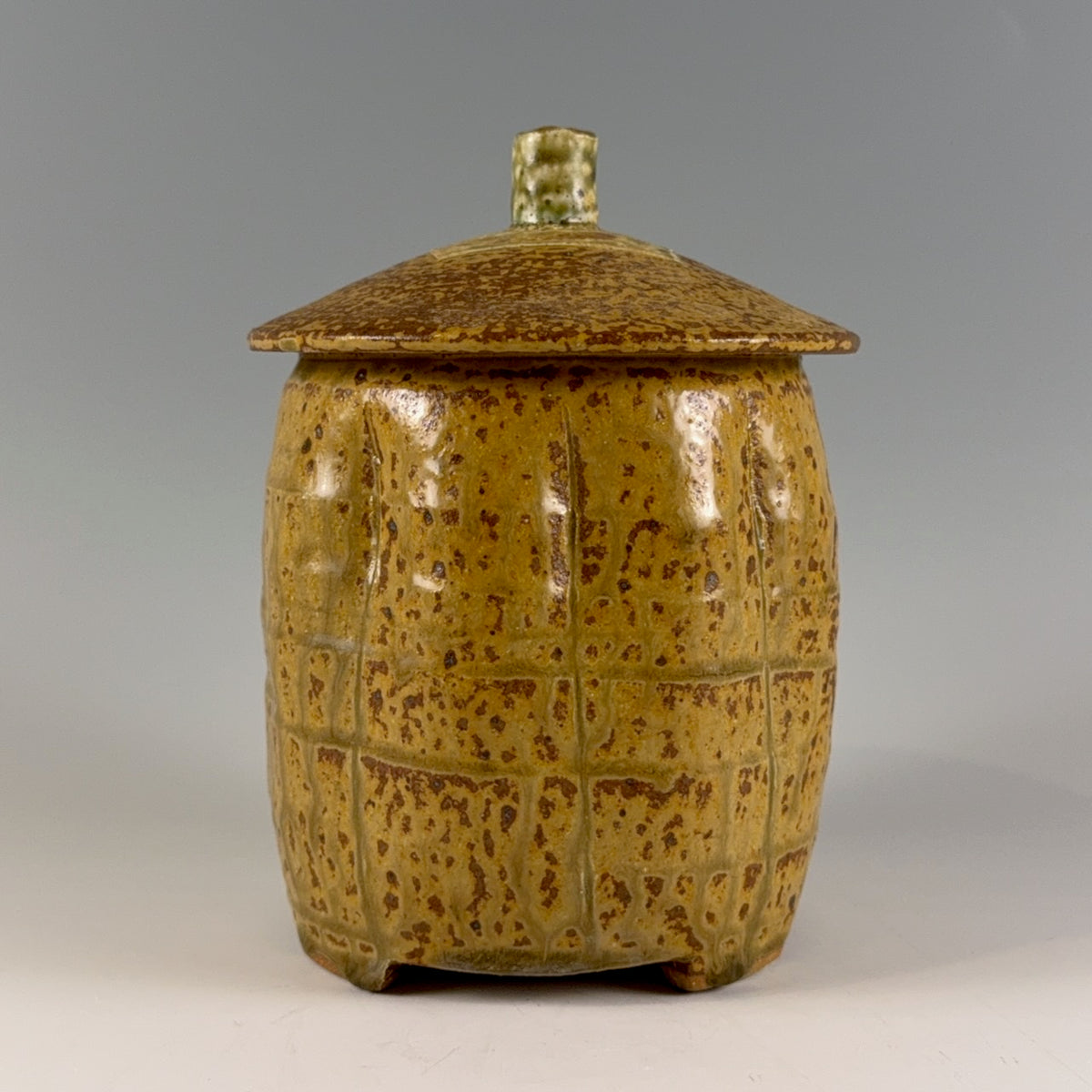 Robert Briscoe lidded jar