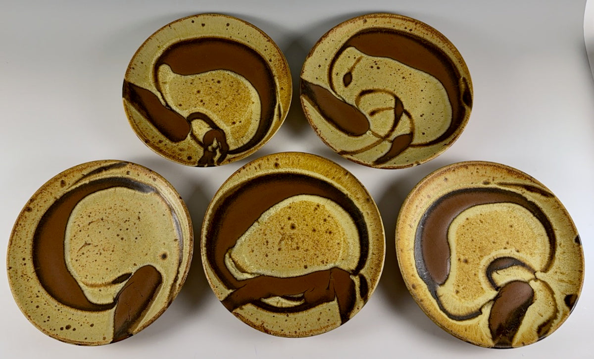Guillermo Cuellar dinner plates, set of 5
