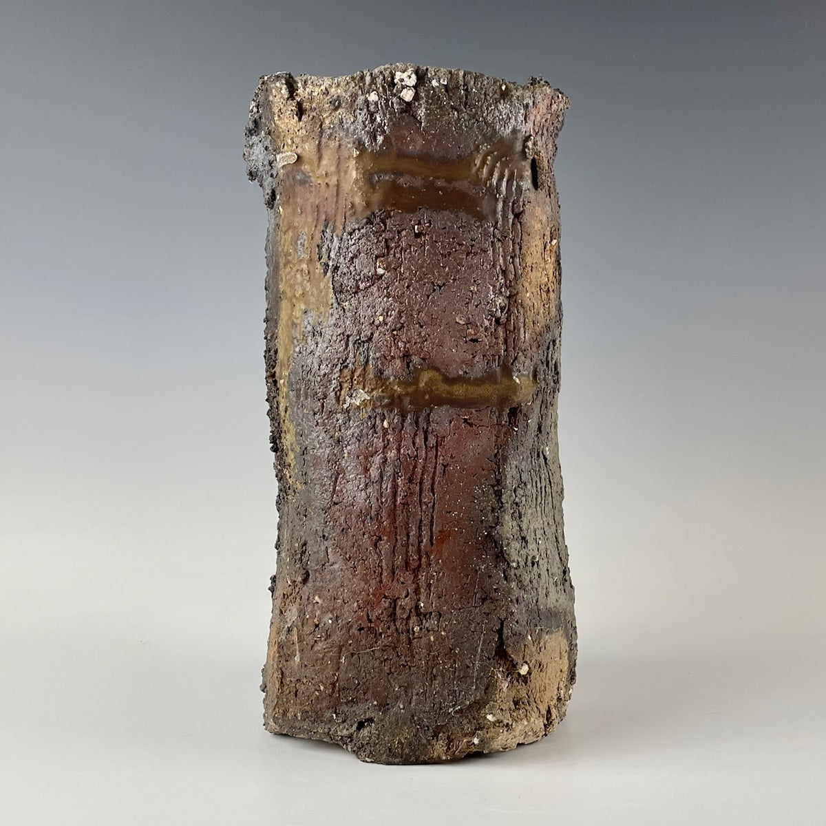 Charles Bound expressionist vase